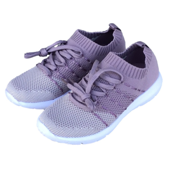 Evin Ter new sock slip on shoes. Lavender and white. Women’s size 5 - Picture 2 of 15